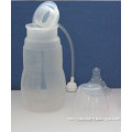 silicone baby feeding bottle